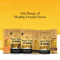 Dogsee Chew Turmeric Large Bars Long-Lasting Dental Chews for Large Dogs  130g - Zigly