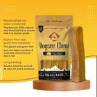 Dogsee Chew Turmeric Small Bars Long-Lasting Dental Chews for Small Dogs  100g - Zigly