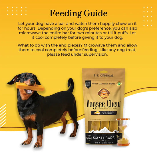 dogsee-chew-turmeric-small-bars-long-lasting-dental-chews-for-small-dogs-100g
