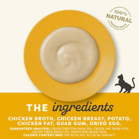 Applaws Natural Grain-Free Chicken Recipe Lickable Cat Treats  - 6 x 14g