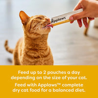 Applaws Natural Grain-Free Chicken Recipe Lickable Cat Treats  - 6 x 14g