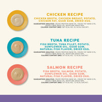 Applaws Natural Grain-Free Lickable Cat Treats (Chicken, Tuna & Salmon) - 6 x 14g