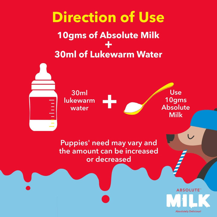 Drools Absolute Milk Weaning Puppy Food – 500g