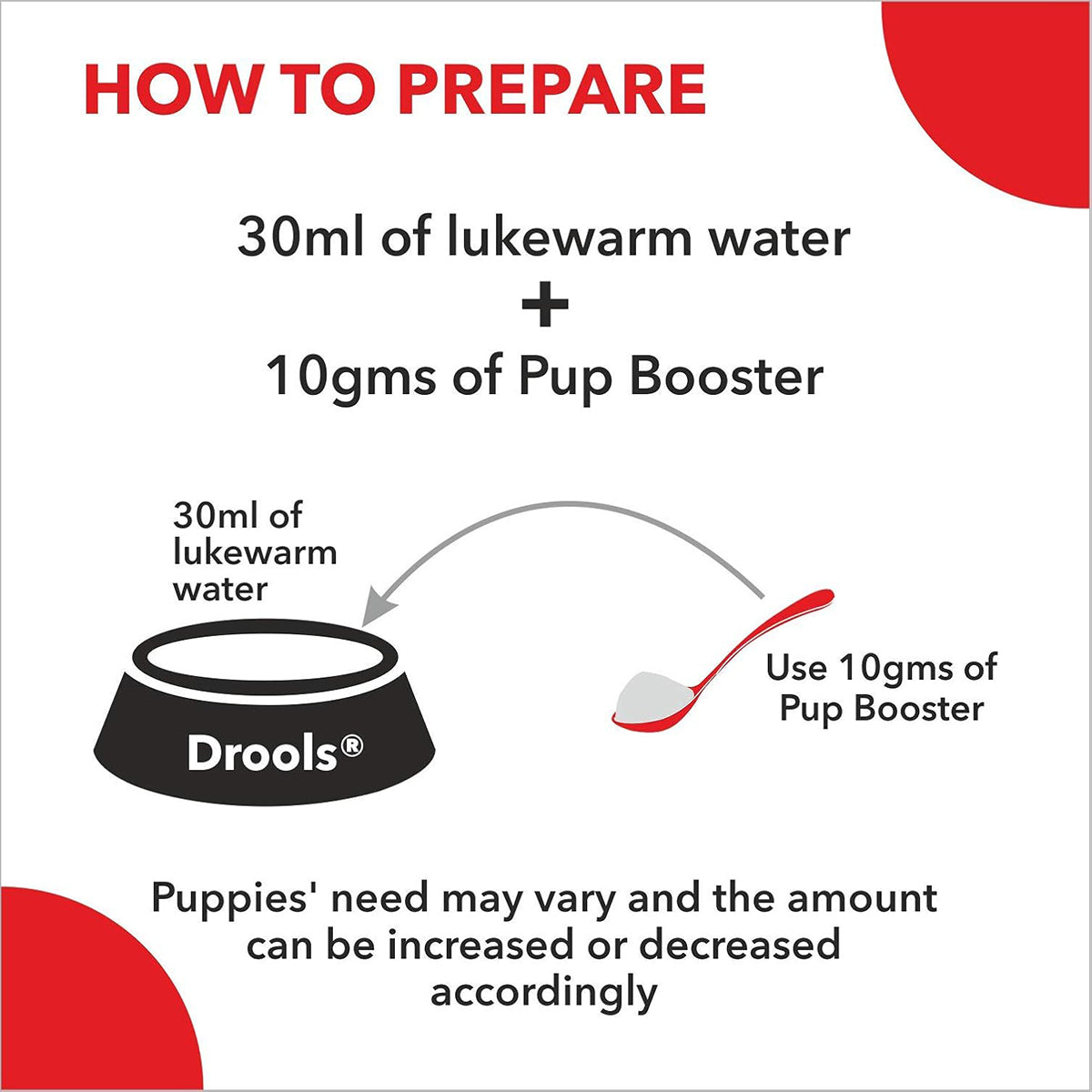 Drools Pup Booster Weaning Puppy Food – 300g