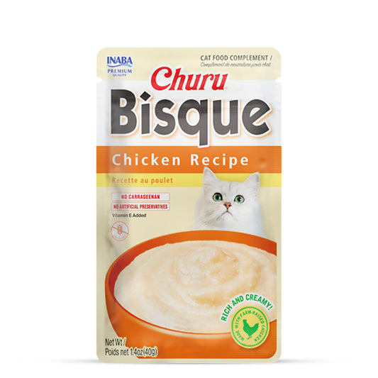 Inaba Churu Bisque Chicken Recipe Wet Cat Food