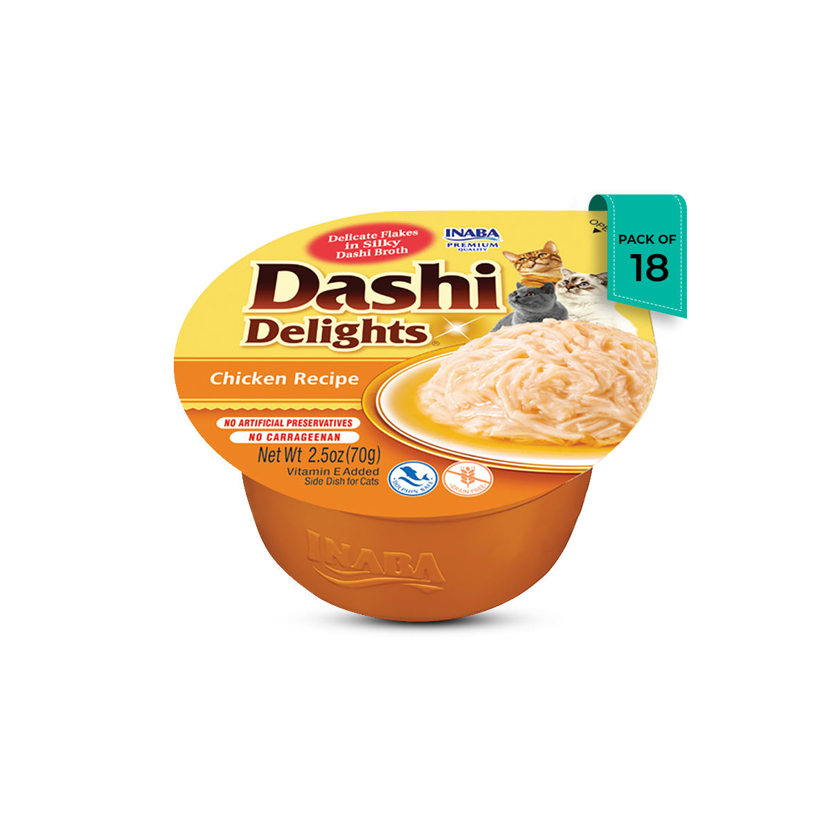 Inaba Dashi Delights Chicken Recipe Wet Cat Food