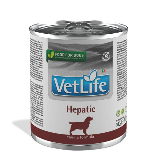 Farmina Vet Life Natural Diet Hepatic Canned Wet Dog Food 300g
