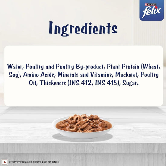 Felix Gravy Lover Mackerel Wet Cat Food - 70g