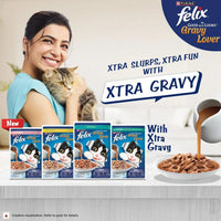 Felix Gravy Lover Mackerel Wet Cat Food - 70g