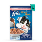 Felix Gravy Lover Salmon Wet Cat Food - 70g