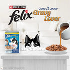 Felix Gravy Lover Chicken Wet Cat Food - 70g