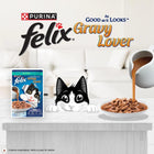 Felix Gravy Lover Tuna Wet Cat Food - 70g