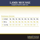 Matisse Lamb Mousse Adult Wet Cat Food - 80g - Zigly