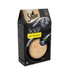Sheba Soup with Chicken Adult Wet Cat Food - 160g (4 x 40g)
