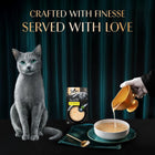 Sheba Soup with Chicken Adult Wet Cat Food - 160g (4 x 40g)