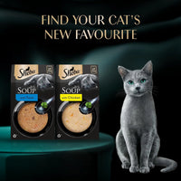 Sheba Soup with Tuna Adult Wet Cat Food - 160g (4 x 40g)