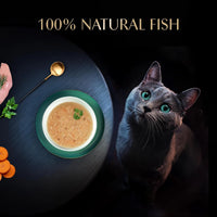 Sheba Soup with Tuna Adult Wet Cat Food - 160g (4 x 40g)