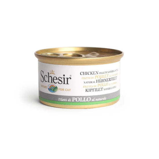 Schesir Chicken Fillets Natural Style Wet Cat Food - 85g