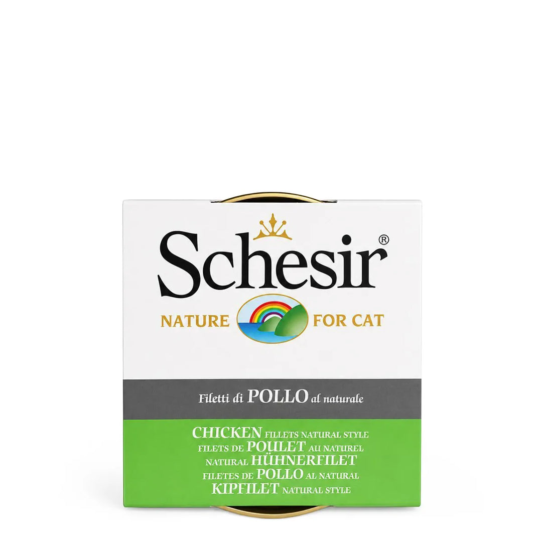 Schesir Chicken Fillets Natural Style Wet Cat Food - 85g
