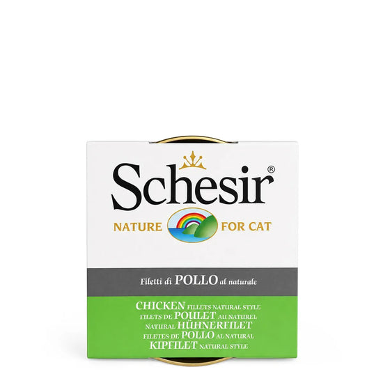 Schesir Chicken Fillets Natural Style Wet Cat Food - 85g