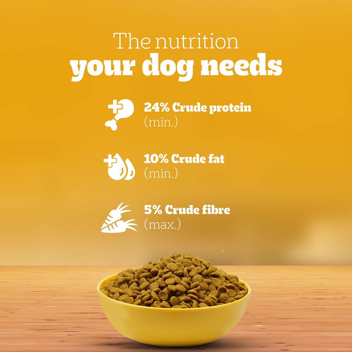 Pedigree Vegetarian Dry Dog Food - All Breed Puppy & Adult - 2.8kg