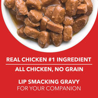 Drools Real Chicken & Chicken Liver Chunks in Gravy Wet Puppy food - 150g - Zigly