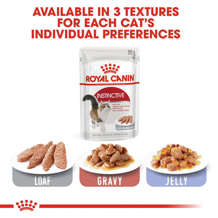 Royal Canin Instinctive Loaf Wet Cat Food - All Breed Adult - 85g