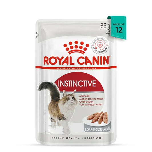 Royal Canin Instinctive Loaf Wet Cat Food - All Breed Adult