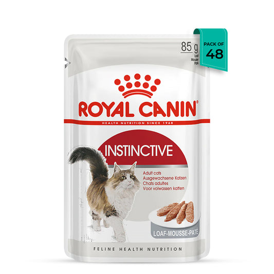 Royal Canin Instinctive Loaf Wet Cat Food - All Breed Adult - 85g