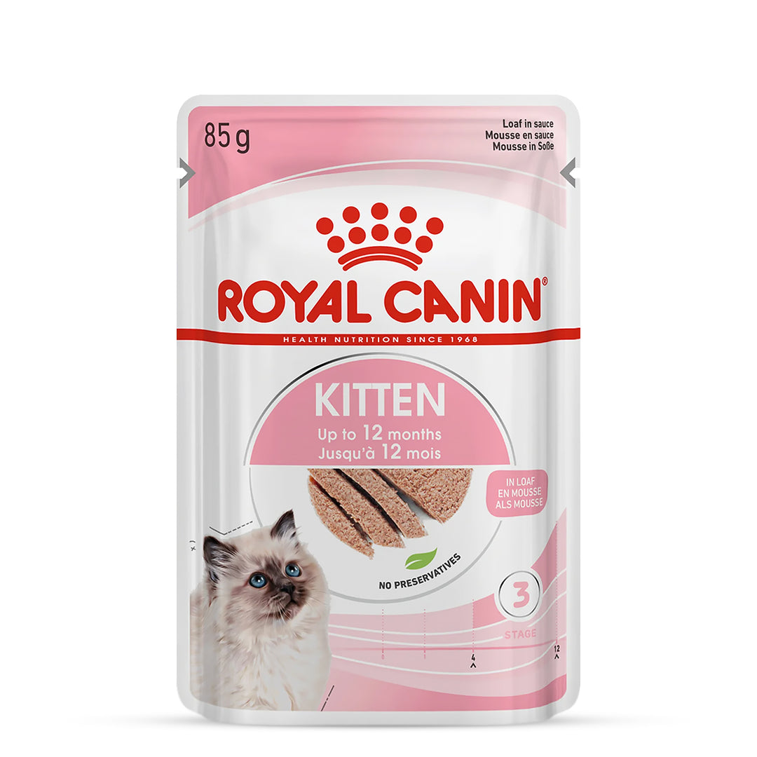 Royal Canin Instinctive Loaf Kitten Wet Cat Food - All Breed - 85g