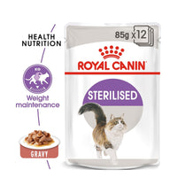 Royal Canin Sterilised Wet Cat Food - All Breed Adult - 85g