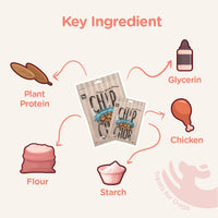 Chip Chops Barbeque Hearts Dog Meaty Treat – 70g