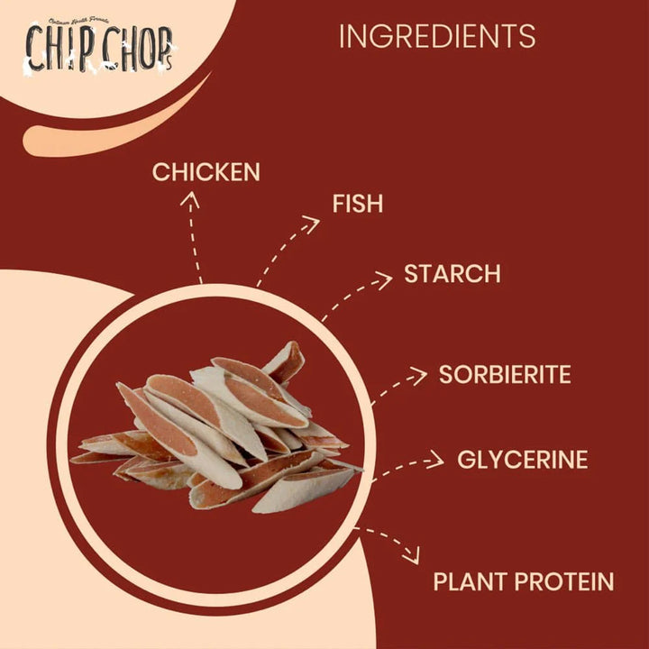 Chip Chops Chicken Pasta Dog Meaty Treat - 70g