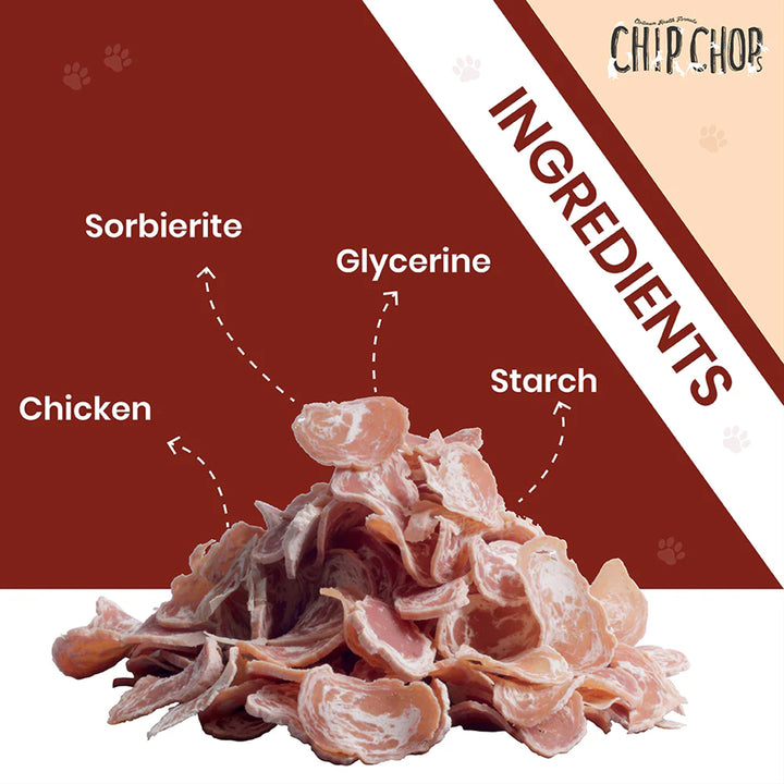 Chip Chops Chicken Squares Dog Meaty Treat - 70g