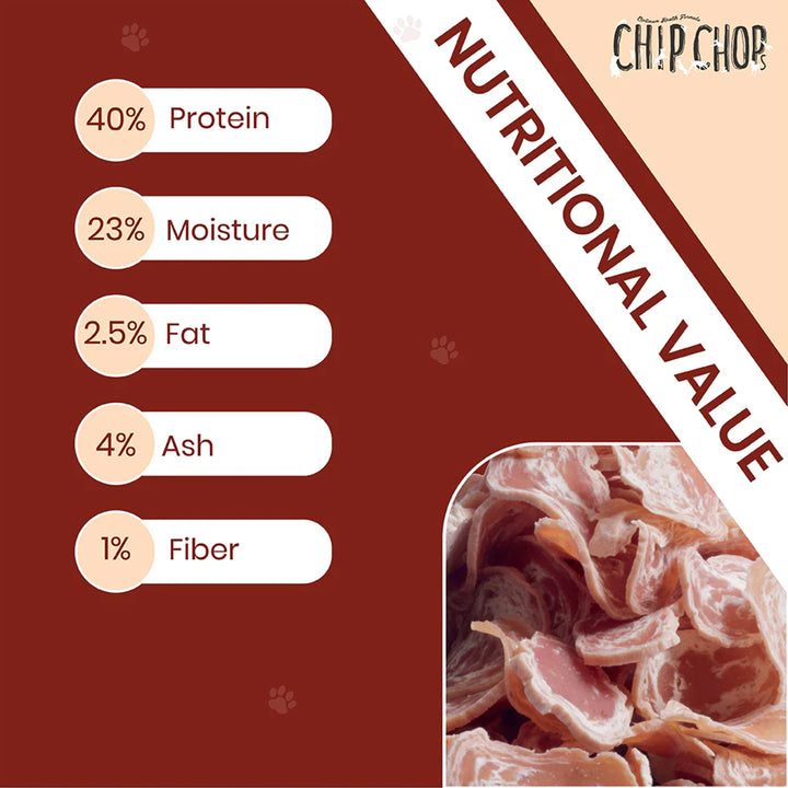Chip Chops Chicken Squares Dog Meaty Treat - 70g