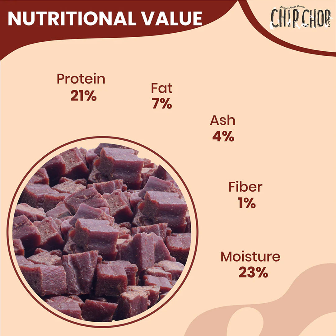 Chip Chops Lamb Cubes Dog Meaty Treat - 70g