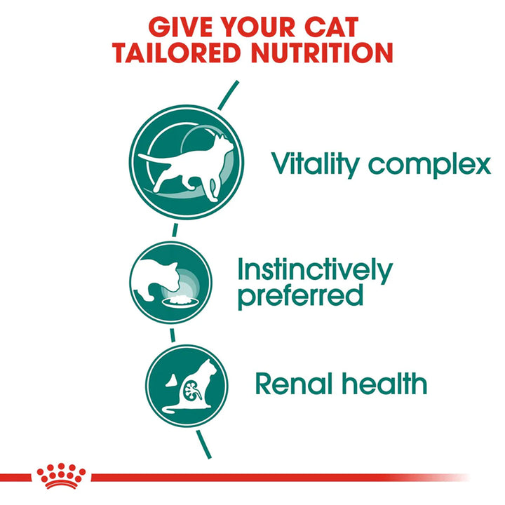 Royal Canin Instinctive 7+ Years Mature Wet Cat Food - All Breed Adult - 85g