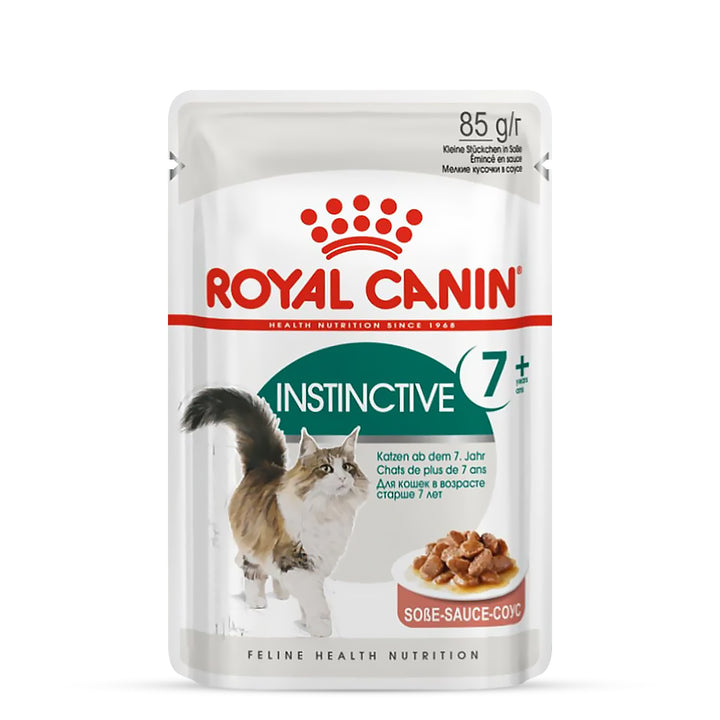Royal Canin Instinctive 7+ Years Mature Wet Cat Food - All Breed Adult - 85g