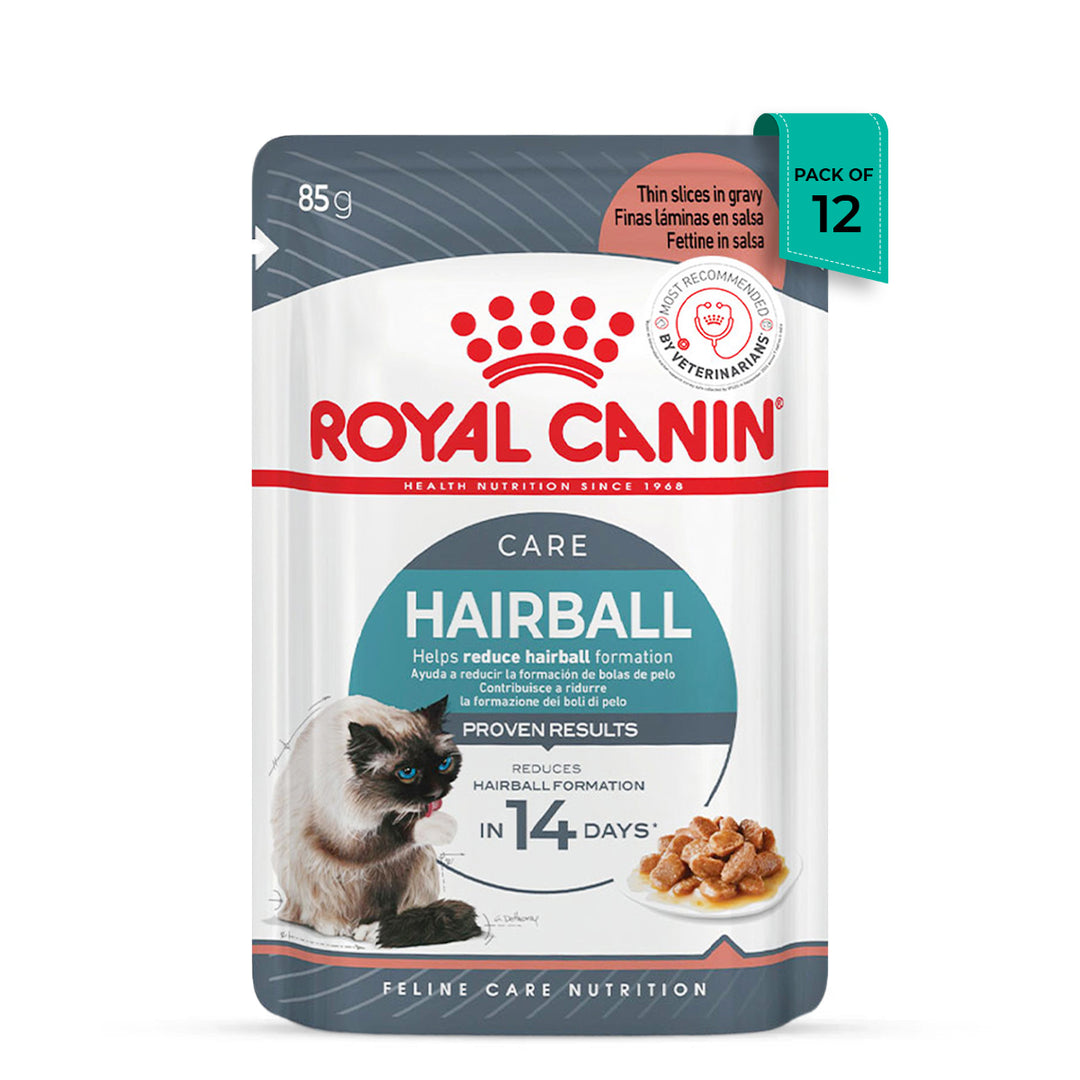 Royal Canin Hairball Care Wet Cat Food - All Breed Adult - 85g