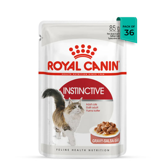 Royal Canin Instinctive Wet Cat Food - All Breed Adult - 85g