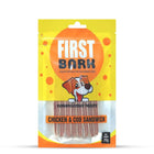 First Bark Chicken And Cod Sandwich Dog Treat - 70g - Zigly