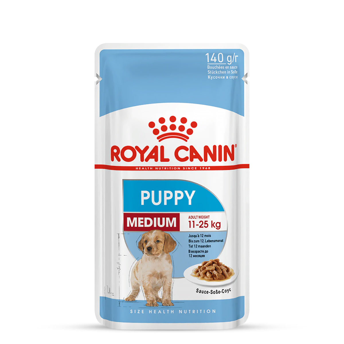 Royal Canin Medium Puppy Wet Dog Food 140g