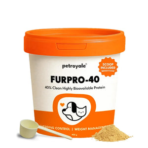 Neo Kumfurt - VET Furpro-40 protein powder for dogs and cats with scoop from zigly