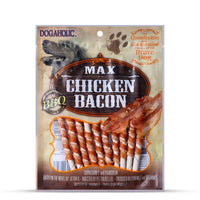Dogaholic BBQ Max Chicken Bacon Sticks Dog Treats