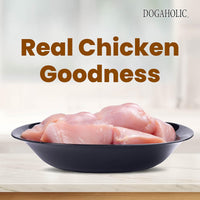 Dogaholic Chicken Bacon Bone Bbq Dog Treat - 10 Pieces