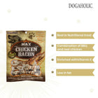 Dogaholic Chicken Bacon Bone Bbq Dog Treat - 10 Pieces - Zigly