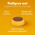 Pedigree Chicken Liver in Loaf with Vegetables - Puppy Wet Dog Food - All Breeds - 70g