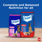 Chappi puppy & adult dog food bags, complete balanced nutrition, zigly
