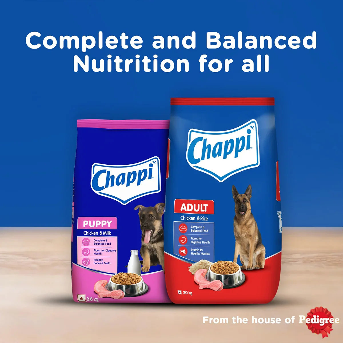 Chappi Chicken & Rice Dry Dog Food-20kg