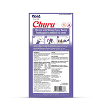 Inaba Churu Chicken With Shrimp Recipe Creamy Cat Treat - 56g
